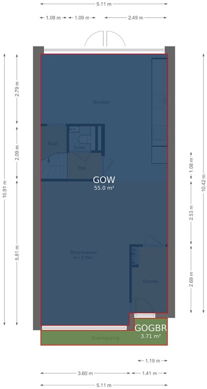 mediumsize floorplan